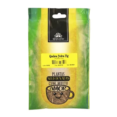 Kit 3X: Chá de Quebra Pedra Orgânico Kampo de Ervas 30g