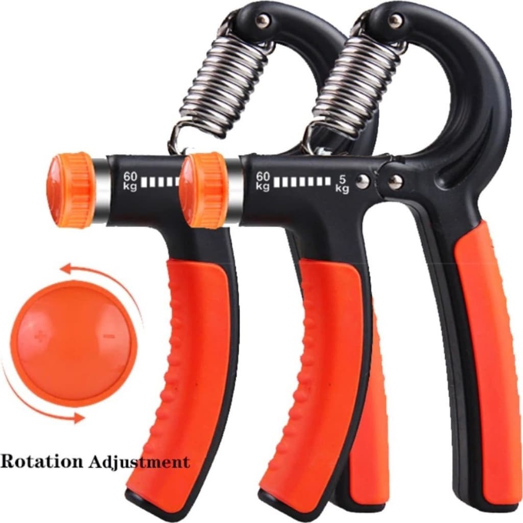 Kit 2 Hand Grip Para Treino Exercício Dedos Mão Punho Antebraço Fortalecimento Reabilitação