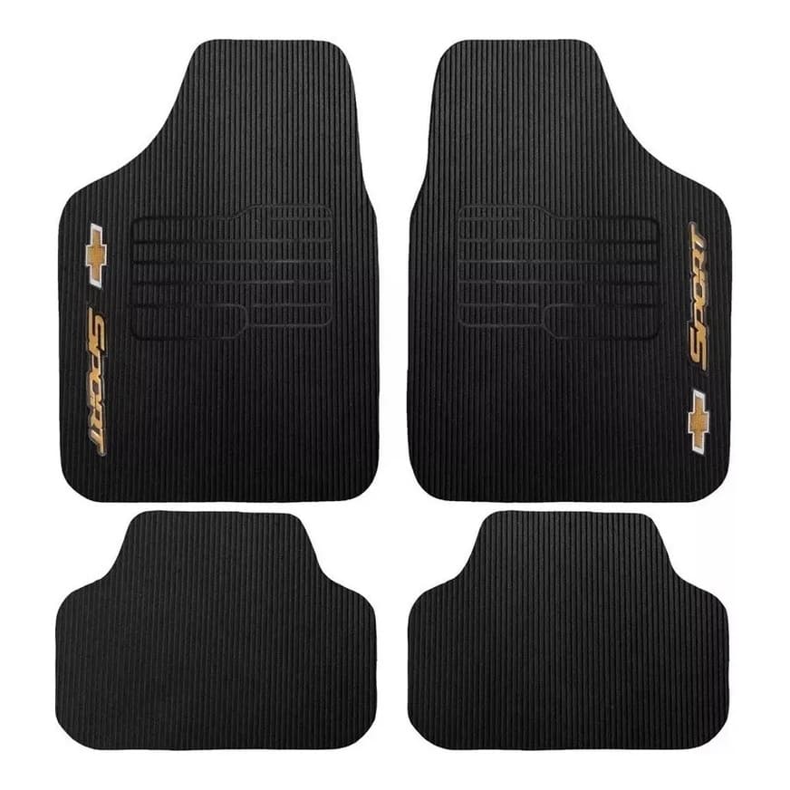 Tapete automotivo de borracha Chevrolet Corsa Classic 2002 a 2016