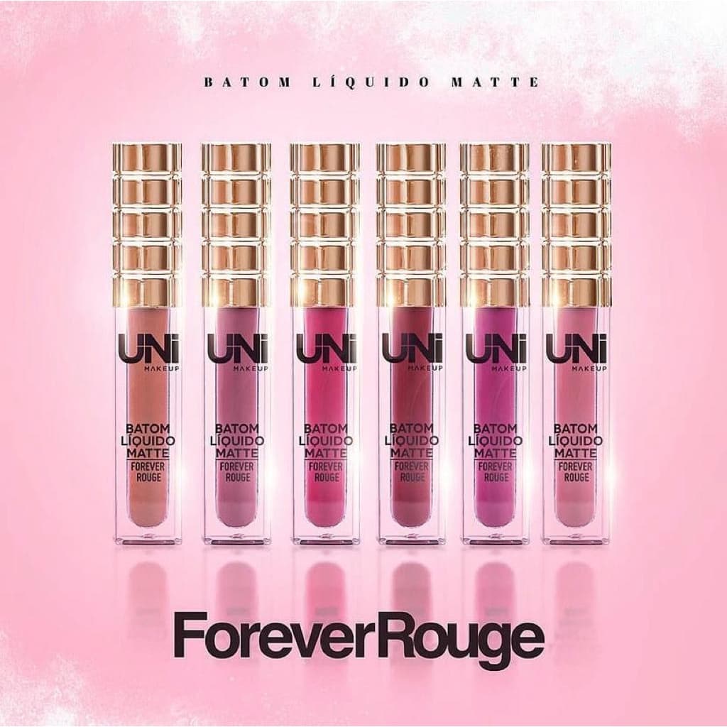 BATOM LÍQUIDO MATTE FOREVER ROUGE - Uni Makeup