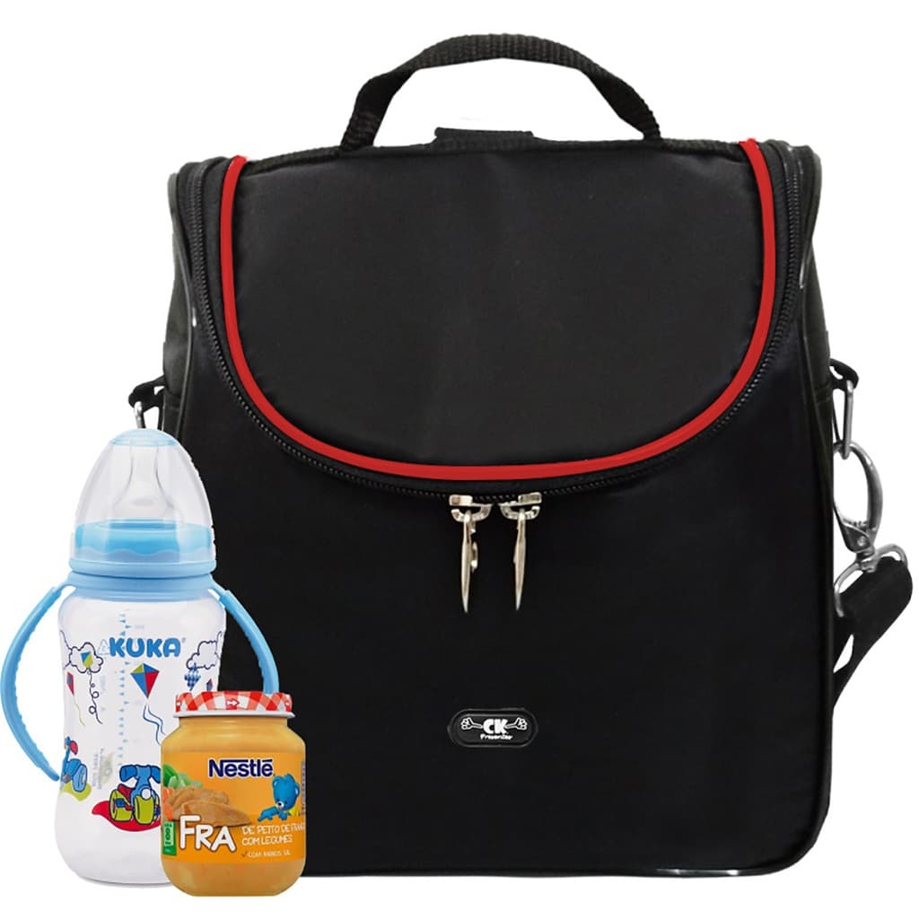 Porta Mamadeiras Térmico Bolsa Mochila Térmica Para Leite Materno Papinhas Bebê Neném Novidade
