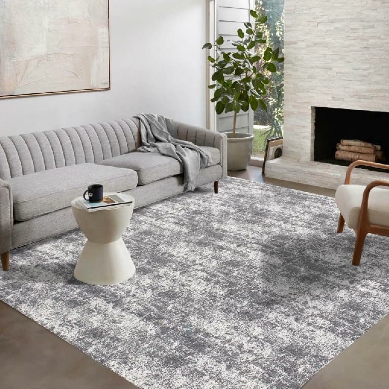 Tapete Sala Quarto Mescla 1,35x2,00 Antiderrapante