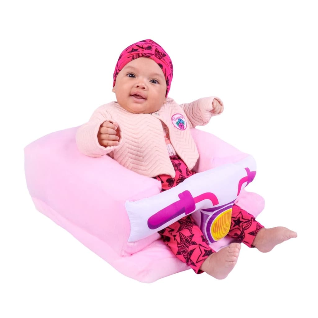 Assento de Bebê Cadeirinha de Apoio com Enchimento Almofada Assenta Bebe