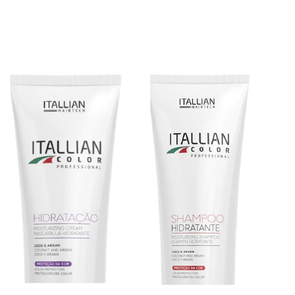 Kit Home Care Shampoo E Máscara Hidratante Itallian Color
