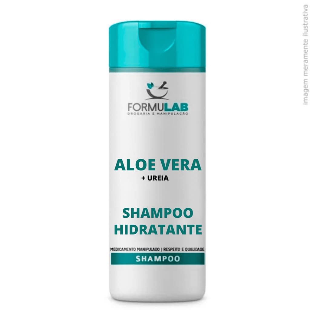 Aloe Vera 5% + Ureia 3% - Shampoo Hidratante 120ml