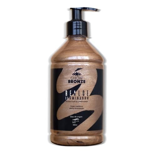 Iluminador Corporal Realce Capilar Essência Hidratante Corporal 500ml