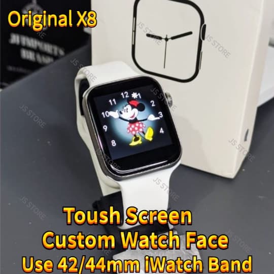 Iwo 13 X8 Smartwatch Bluetooth Monitor De Chamada Cronômetro Cartão De Relógio Inteligente digital