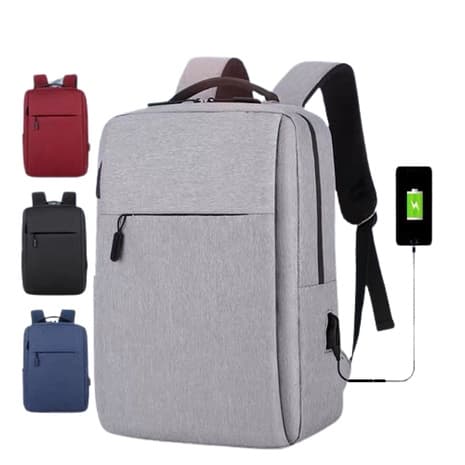 Mochila Anti Furto Para Notebook Cabo Usb Impermeável Fashion