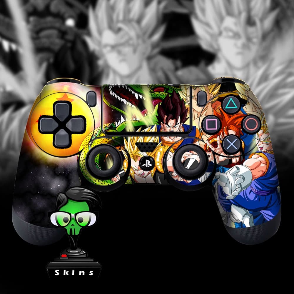 Adesivo de customização para controle videogame desenho dragonn