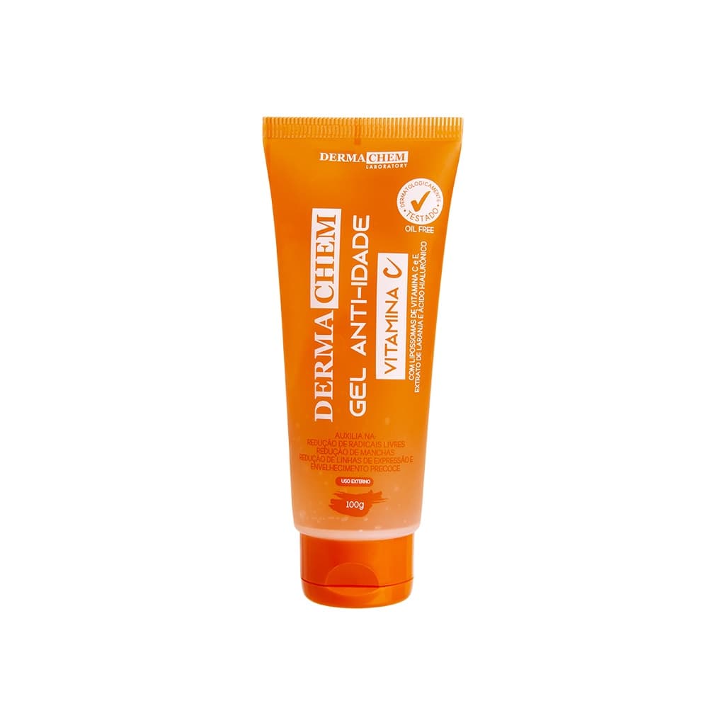 Gel Anti-idade Vitamina C Dermachem oil free 100ml