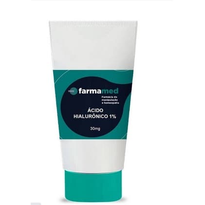 Ácido Hialurônico  30G Creme (Qualidade Farmamed) -  Poderoso Hidratante, Firmador e Anti-idade