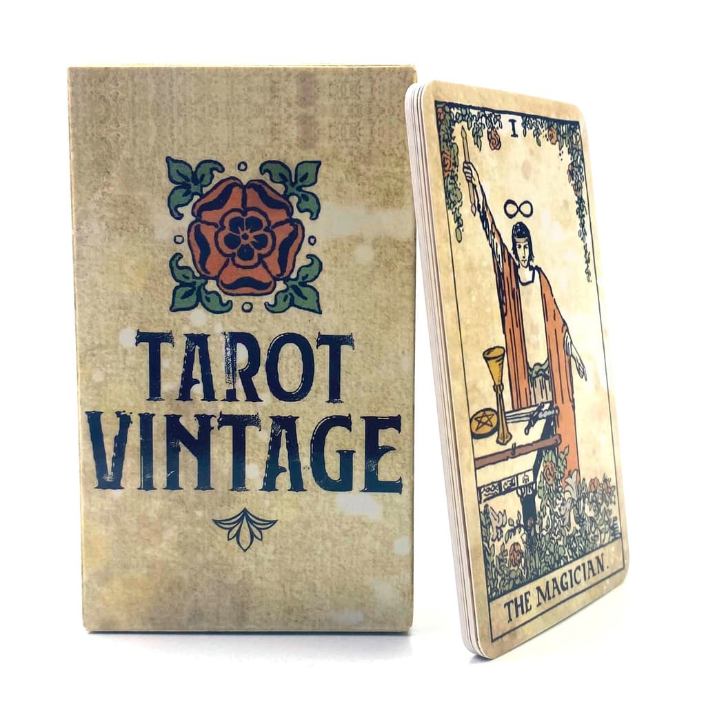 Cartas De Tarô Vintage Profecia Divinação Deck Família Festa Jogo De Tabuleiro Para Iniciantes Da Fortuna Dizendo Oracle