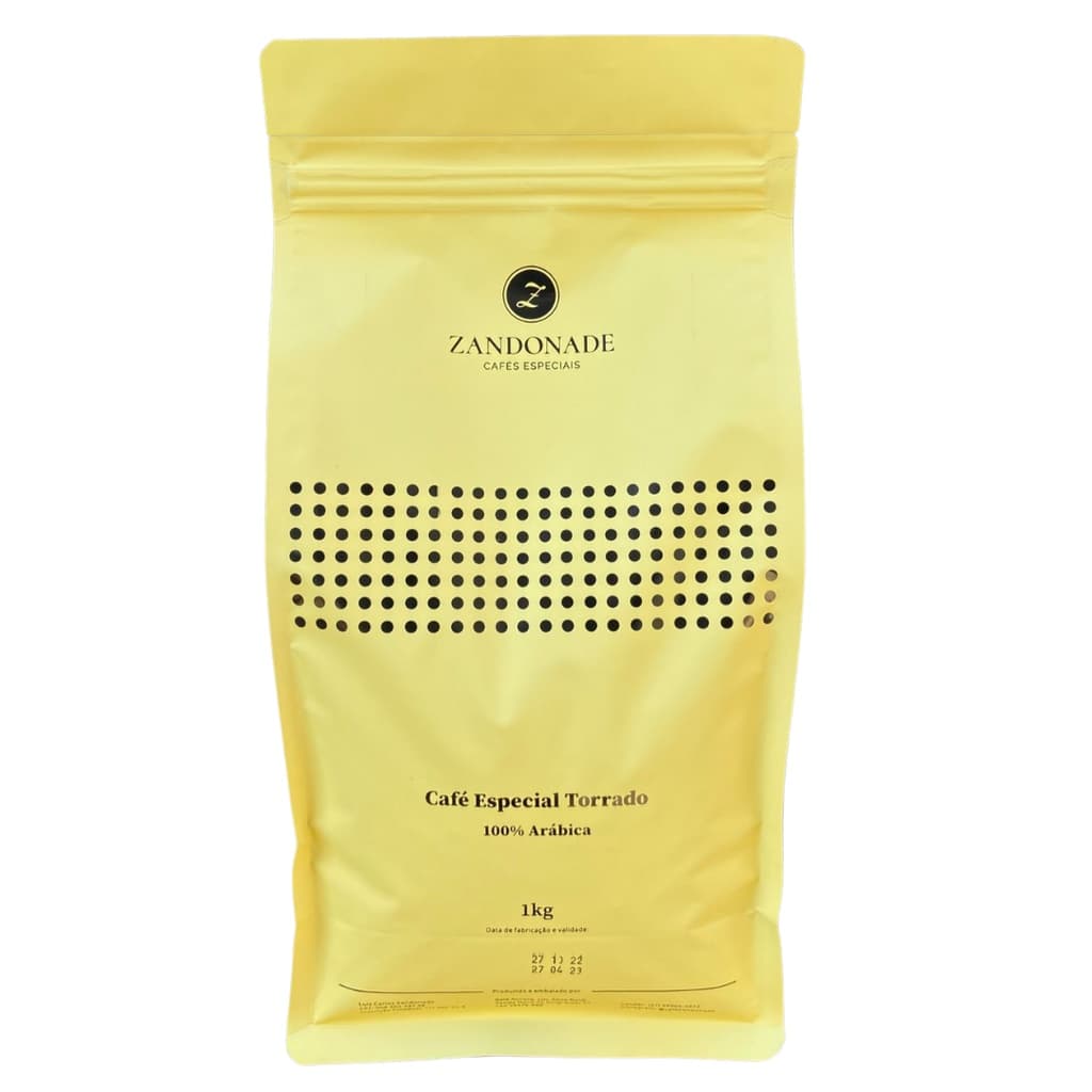 Café Especial Torrado em Grão e/ou moído pó 1kg - Café Zandonade