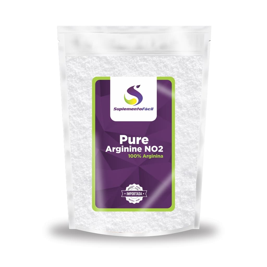Arginina Pura 1Kg - 100% Pura Arginina - Pré treino - Suplemento Fácil