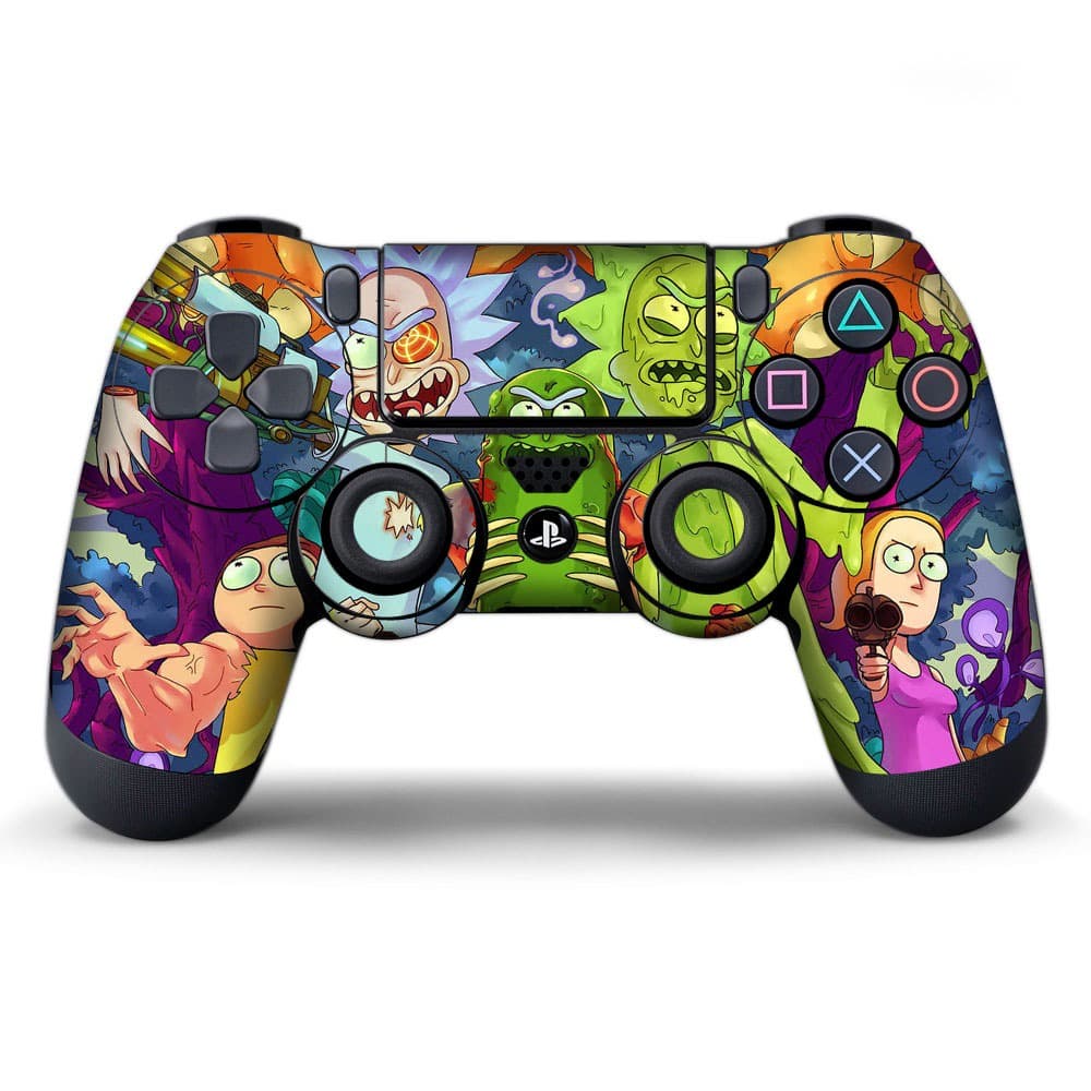 compativel adesivo de proteção controle videogame desenho fututista / 1 adesivo de fácil aplicação envernizado