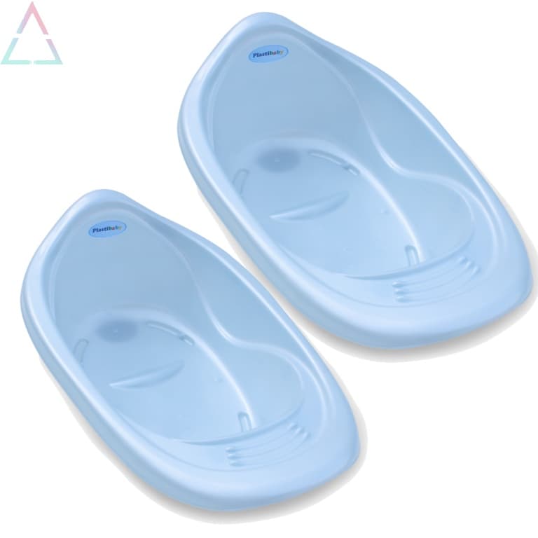 Banheira Infantil 22 litros Azul perolada