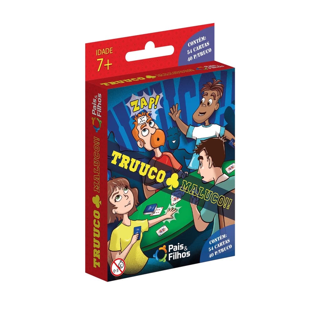 Jogo Truuco Maluco Pais E Filhos Jogo de cartas família adolescente