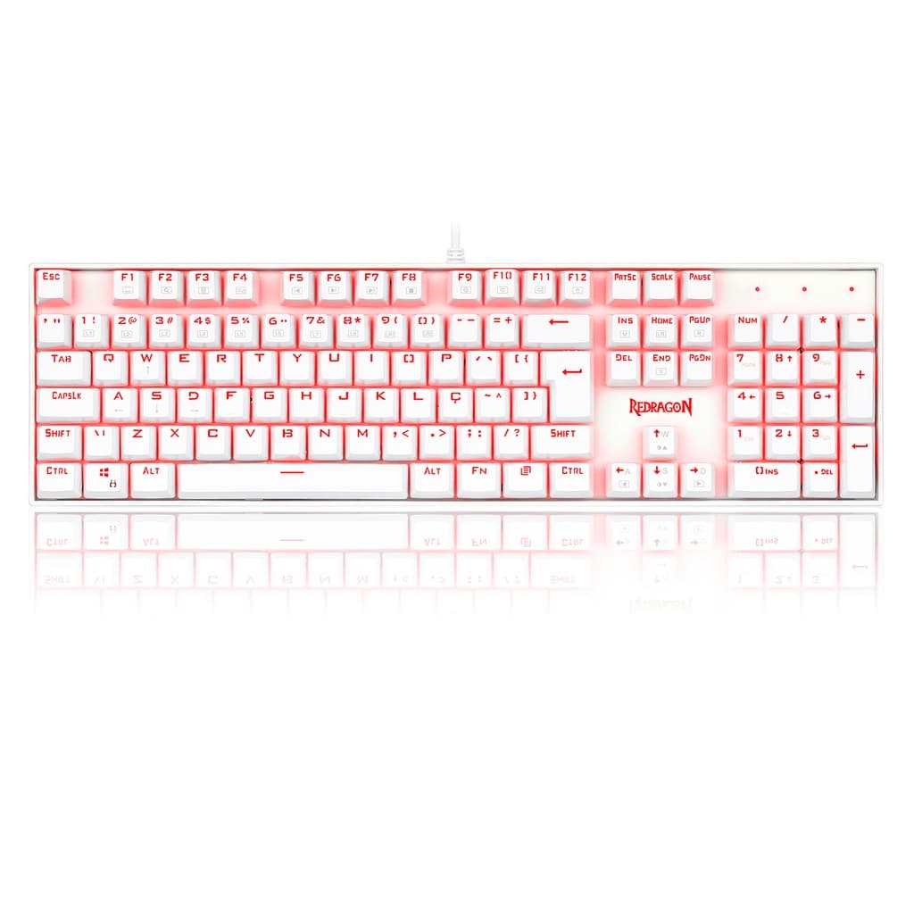 Teclado Mecânico Mitra  Lunar White Single (Recondicionado)