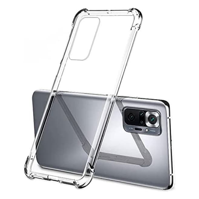 Capinha Celular Silicone Transparente Smartphone Anti Impacto (Redmi-Note-10S)