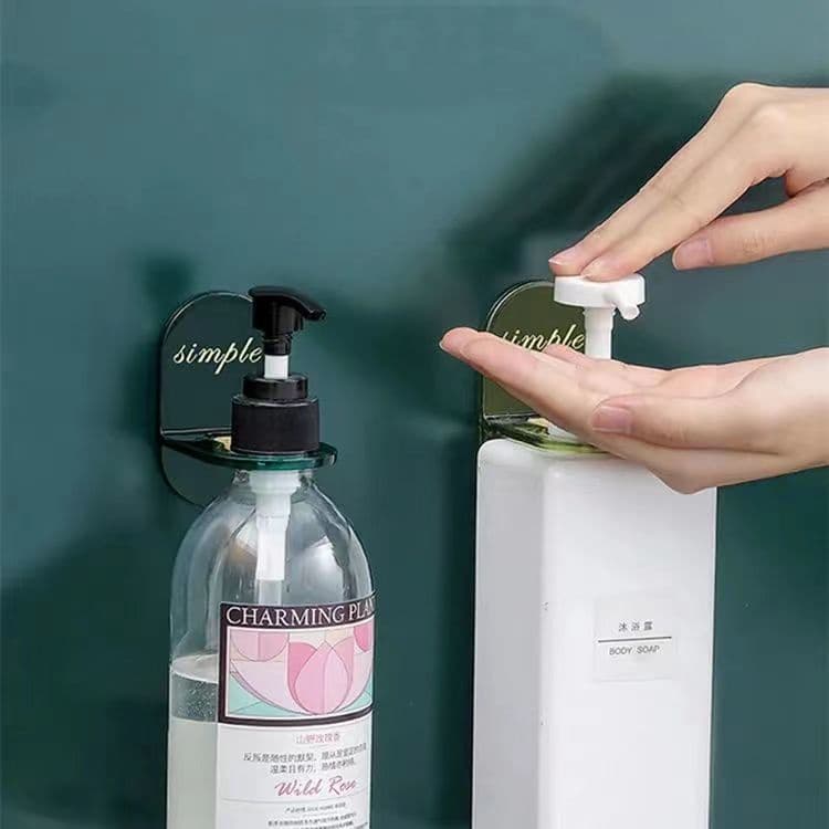 Prateleiras De Banheiro Autoadesivas Para Parede Suporte Garrafas De Gel De Ducha Frascos Shampoo Dispensador De Líquido