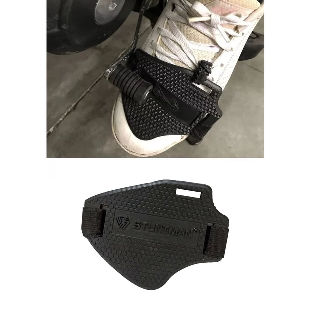 Protetor tênis moto sapato moto marcha câmbio pedal