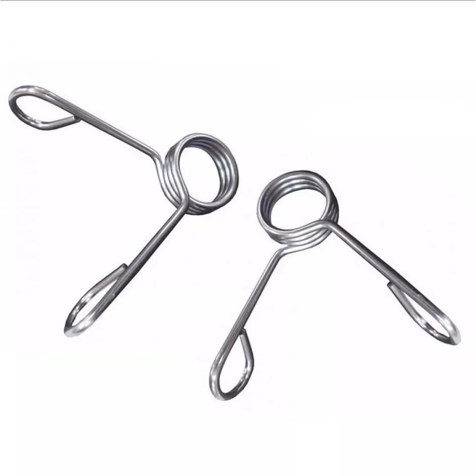 Par de Presilhas para Barra de Musculação  3 VOLTAS 25MM REFORÇADA PROFISSIONAL DIFERENCIAL DO MERCADO Halteres Profissional Academia Fitness Espiral Halter Anilhas