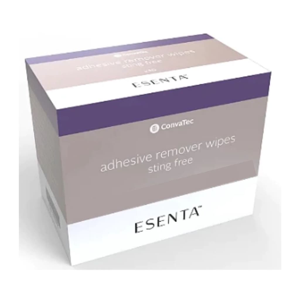 Kit 10un Lenço Removedor Curativo Adesivo Sedoos Suave E Ostomia Silicone Esenta