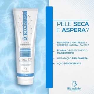 Creme DERMESSENCE Hidratante Corporal  - 150g - (10% Ureia) - Para pele seca