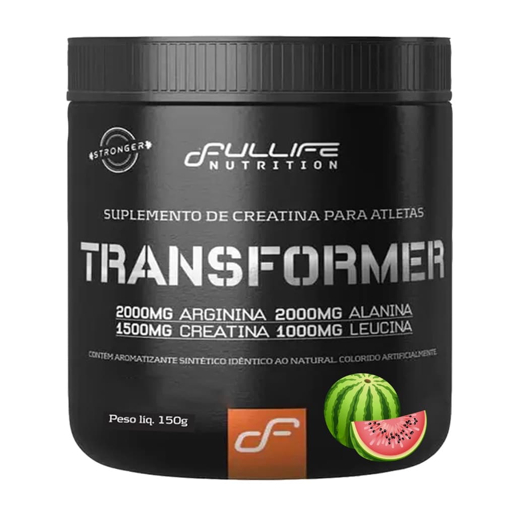 Pré Treino Transformer - Arginina + Alanina + Leucina Original Fullife