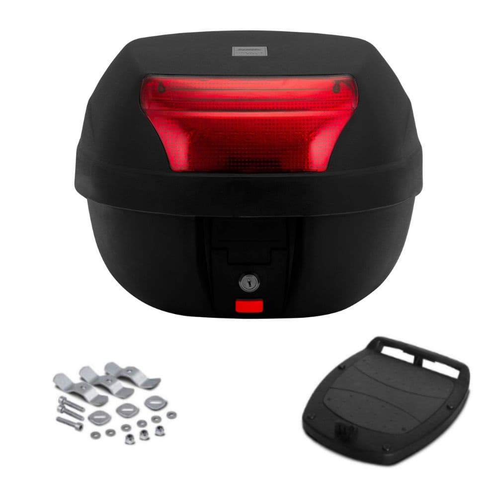 Bau Para Moto Bauleto 28 Litros Pro Tork