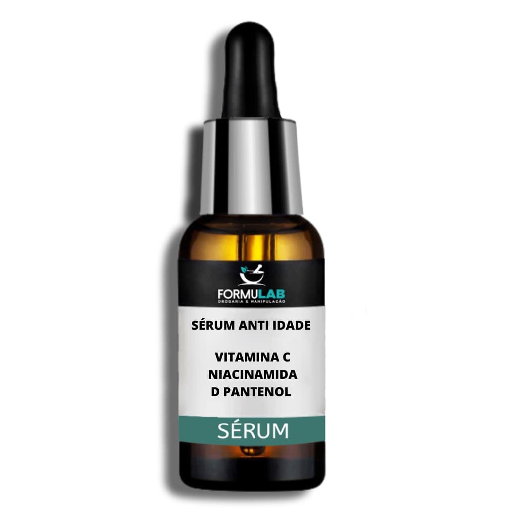 Vitamina C 10% + Niacinamida 4% + D-Pantenol 2% - Serúm 30ml