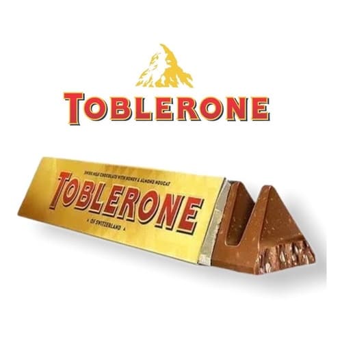 Chocolate Toblerone ao Leite 100g - Produto Importado