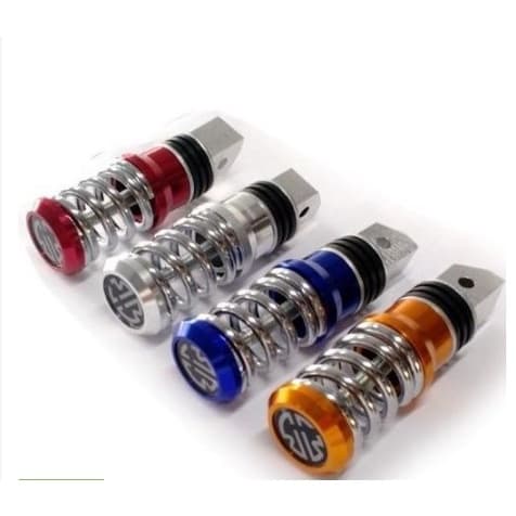 Pedaleira Traseira Mola Moto Esportiva Decorativa para Moto Titan Fan CG Honda-p0329