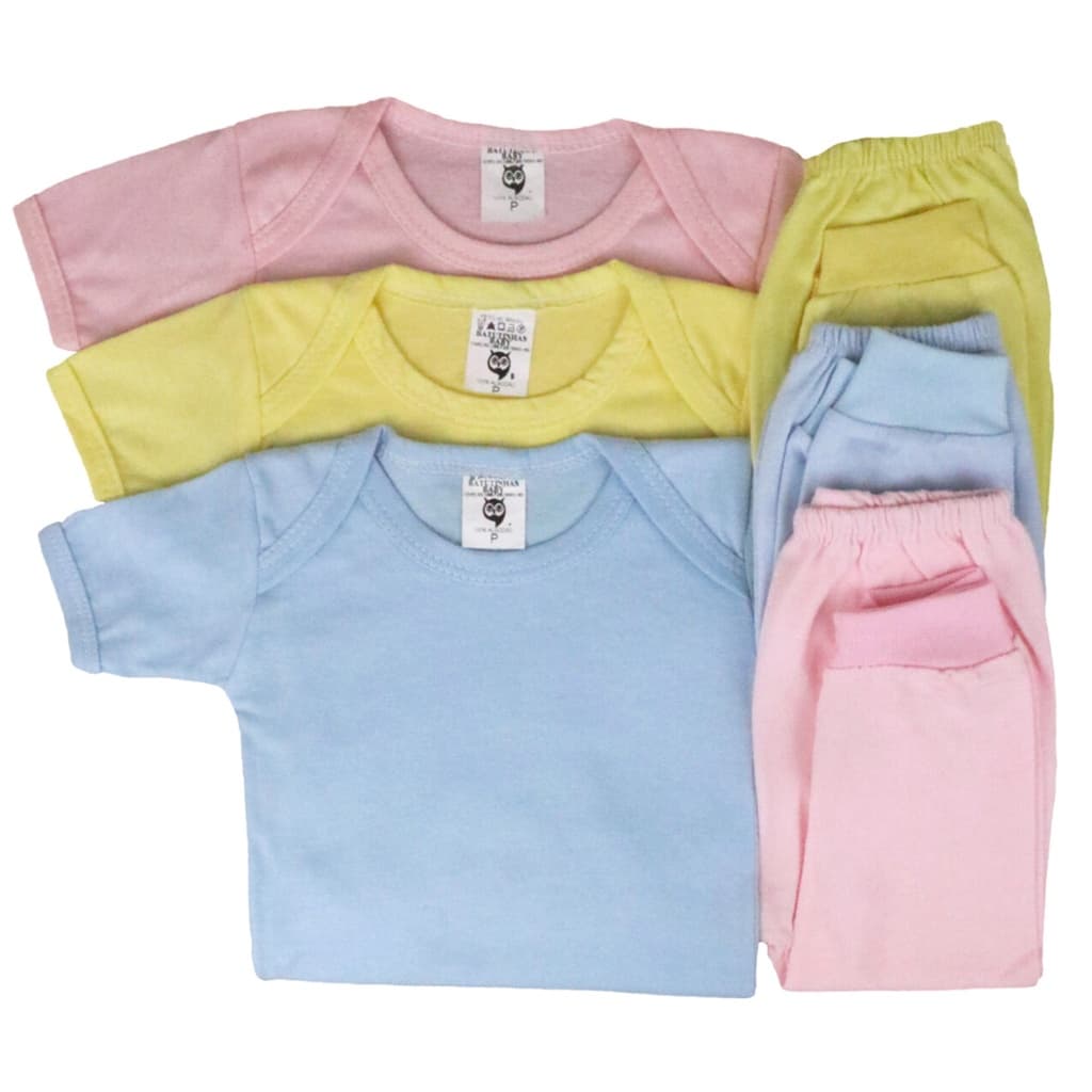 Roupa De Bebe Body+mijão Kit C/6 Menino E Menina
