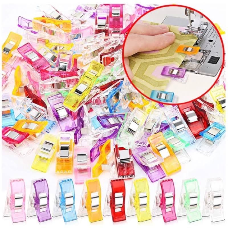 Prendedor De Tecido Pequeno Clips Tecido Patchwork Com 6 Unidades