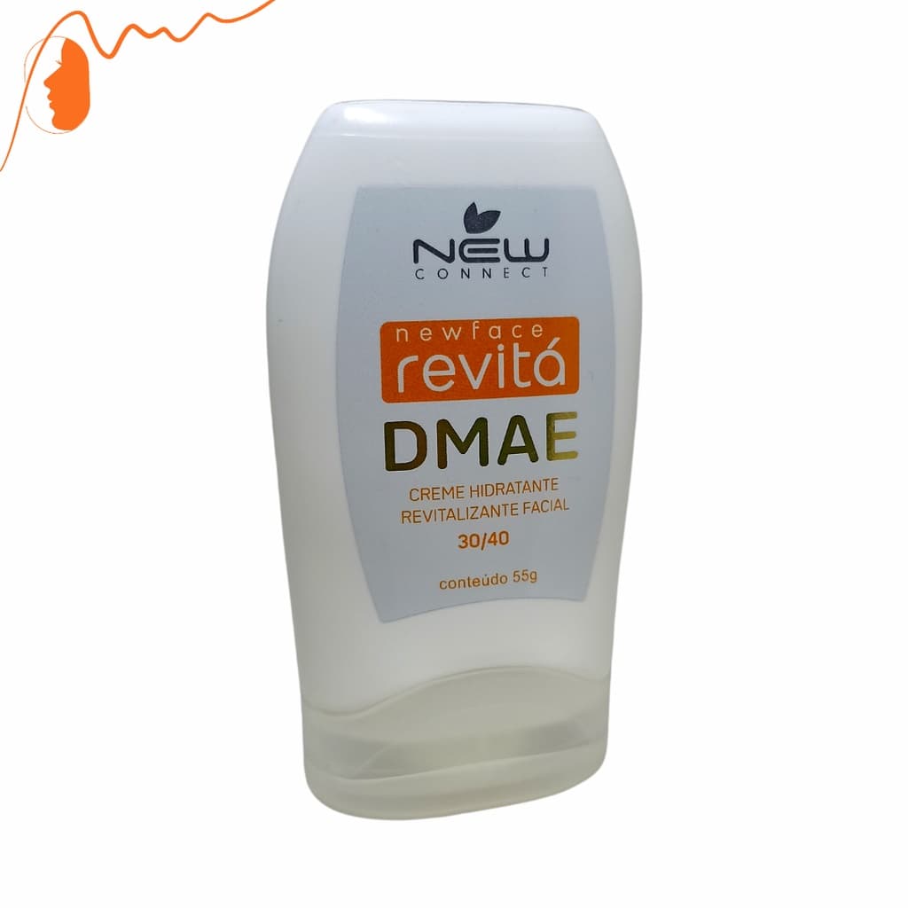 Creme Hidratante Facial Anti-idade Antirrugas Dmae 55 Gramas