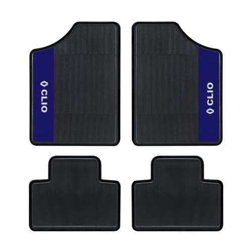 Tapete Personalizado Automotivo Renault Clio Lado Azul 4 Pçs