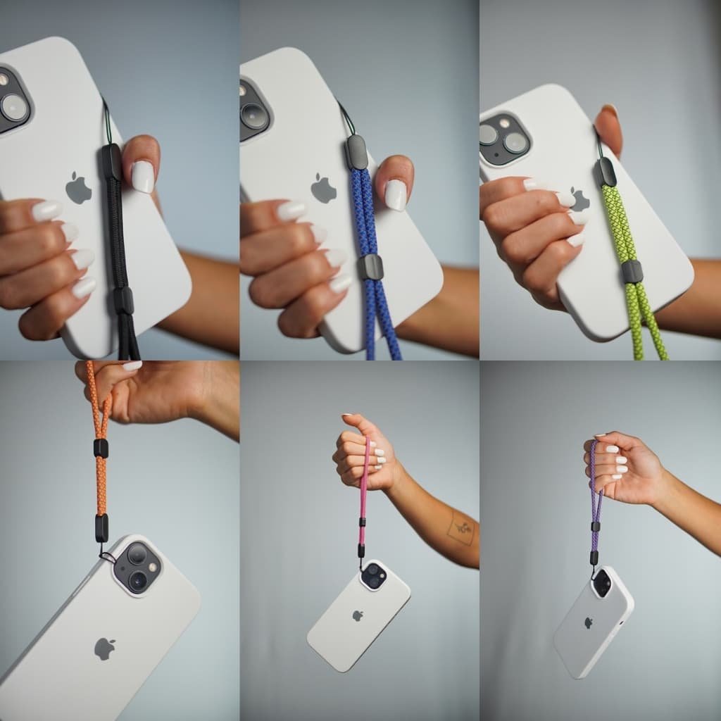 Alça para Capinha de Celular Phone Leash Migs Resistente Anti Queda Compatível com Todos Celulares