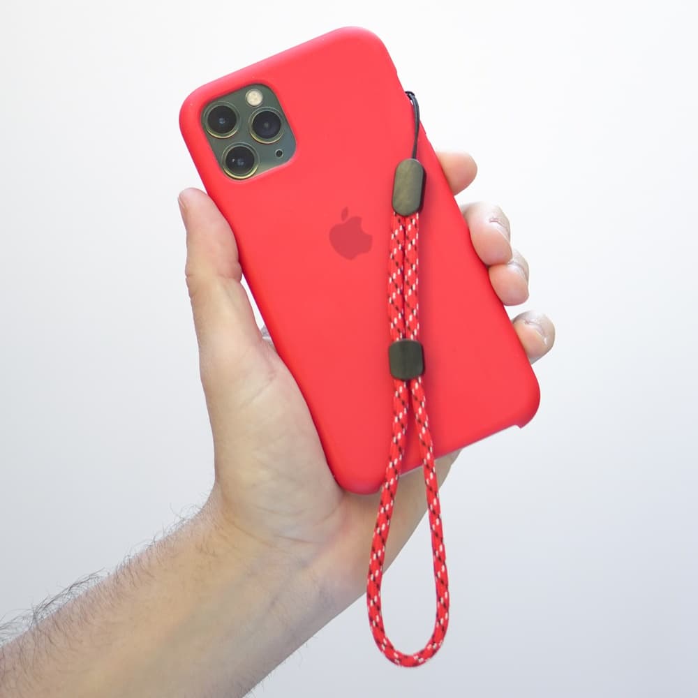 Alça para Capinha de Celular Vermelho Migs Resistente Anti Queda Compatível com Todos Celulares