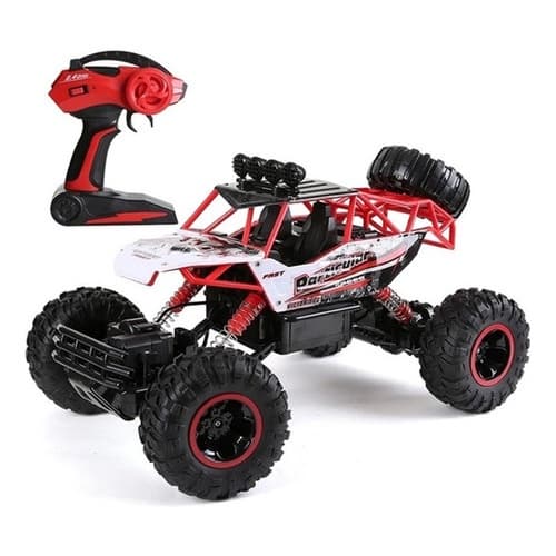 Carrinho De Controle Remoto Tração 4x4 37cm Jipe Resistente Monster