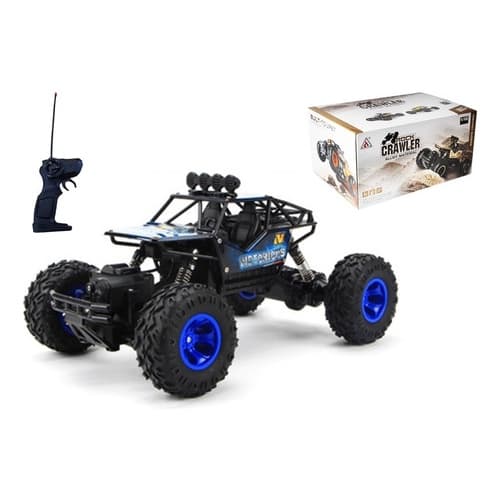 Carrinho Rc Crawler Controle Remoto 4x4 Carro Jeep 28cm 4ch