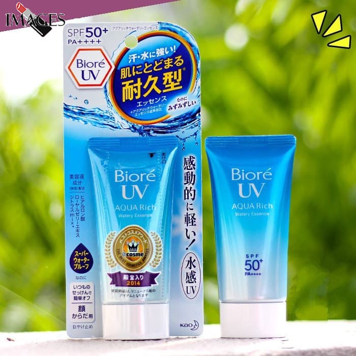 Biore Solar Protector Uv Aqua Rico Gel Spf50 Hidratante Unissex Para Clarificação (50g/ml) (Estoque Pronto)