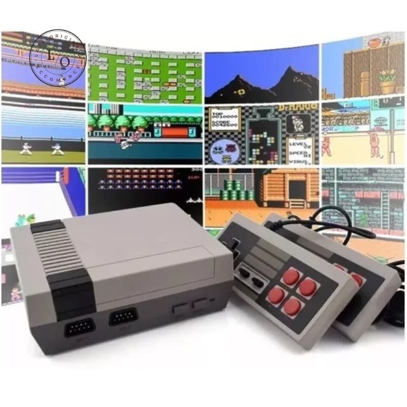Video Game Retro 620 Jogos / Mini Game 620 Jogos Em 1, Com 2 Controles