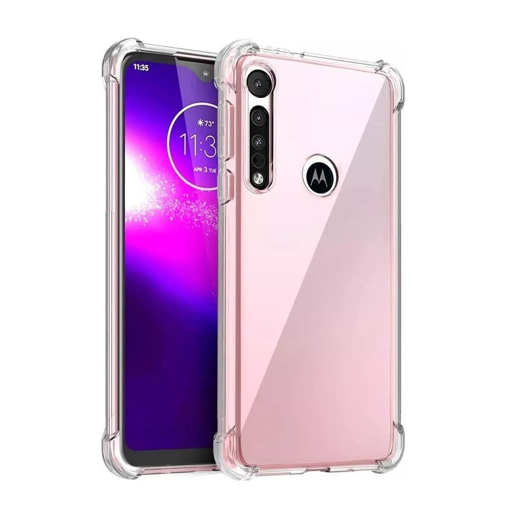 Capa Capinha  - Moto One Macro / Moto G8 Play -   Anti Impacto Reforçada TPU Transparente