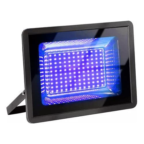 Refletor 400w Holofote Led Azul Bivolt Colorido Decoração Festa Neon DJ Luminária Iluminação LED