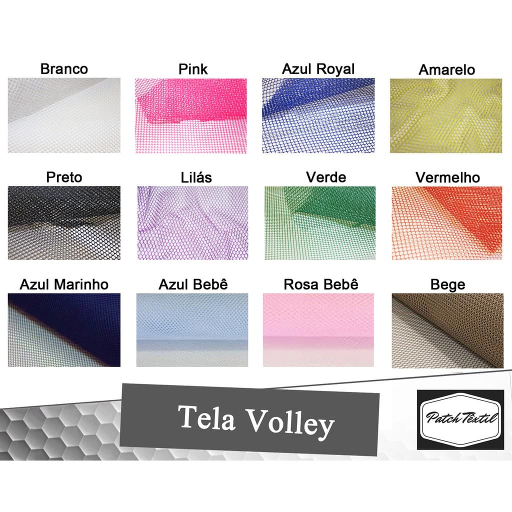 Tela Volley Nylon Patchwork
