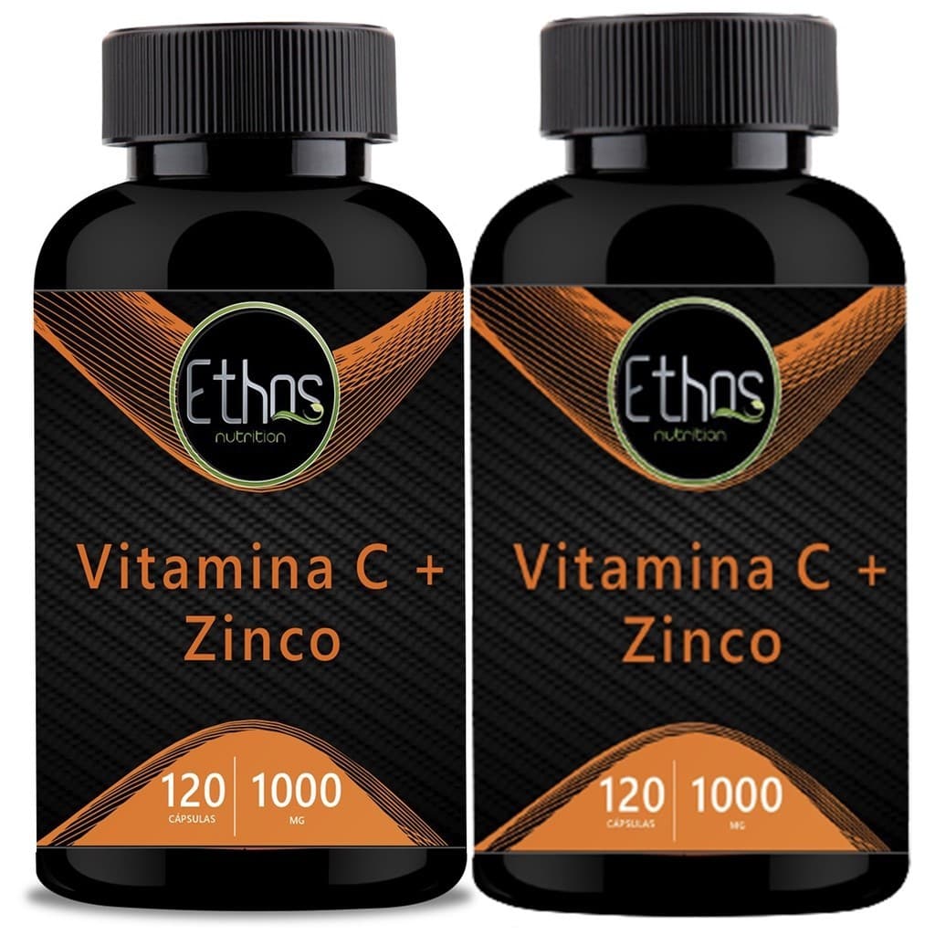 2 Vitamina C  com Zinco 1000mg - 240 Cápsulas