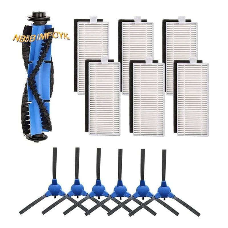 Para Eufy Robovac 11S 15C 30C 35C Kit De Reposição Do Aspirador De Pó Substituição Escova De Rolo Acessórios Filtro HEPA