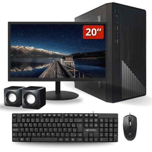 Computador Completo Intel Core I5 16 Gb Ssd 480 Gb Monitor 20 W10