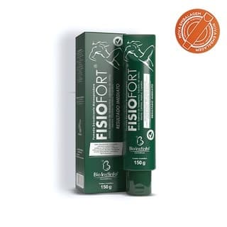 Pomada Massageadora Para Dor Muscular Fisiofort Verde 150g || Bio Instinto